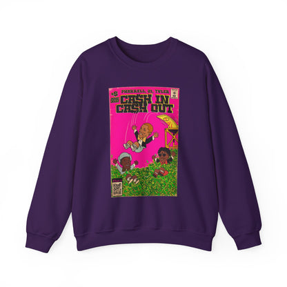 Pharrell, 21 Savage & Tyler - Cash In Cash Out - Unisex Heavy Blend™ Crewneck Sweatshirt