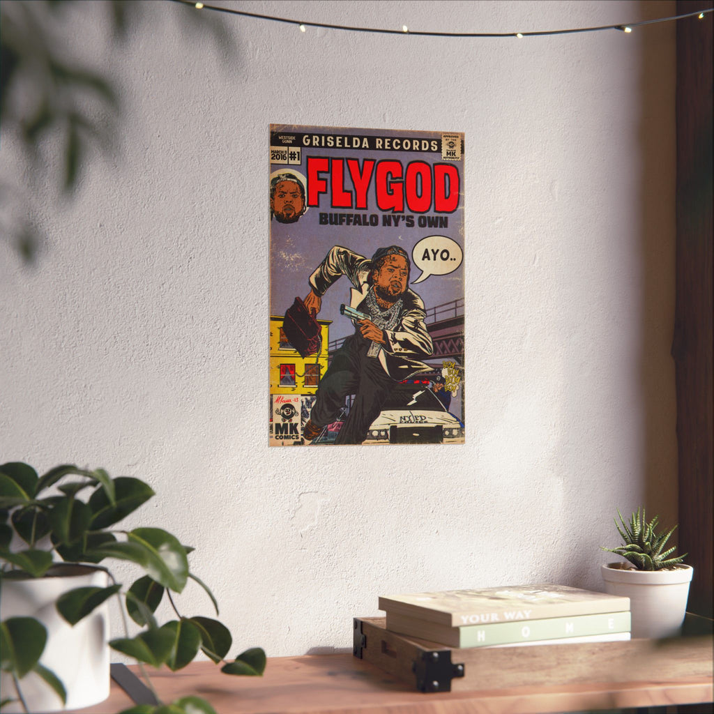 Flygod - Premium Matte Vertical Poster