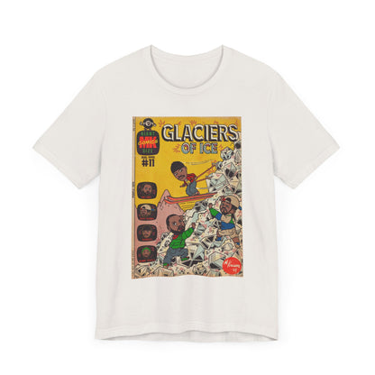 Rae, Ghost, Masta - Glaciers of Ice - Unisex Jersey Short Sleeve Tee