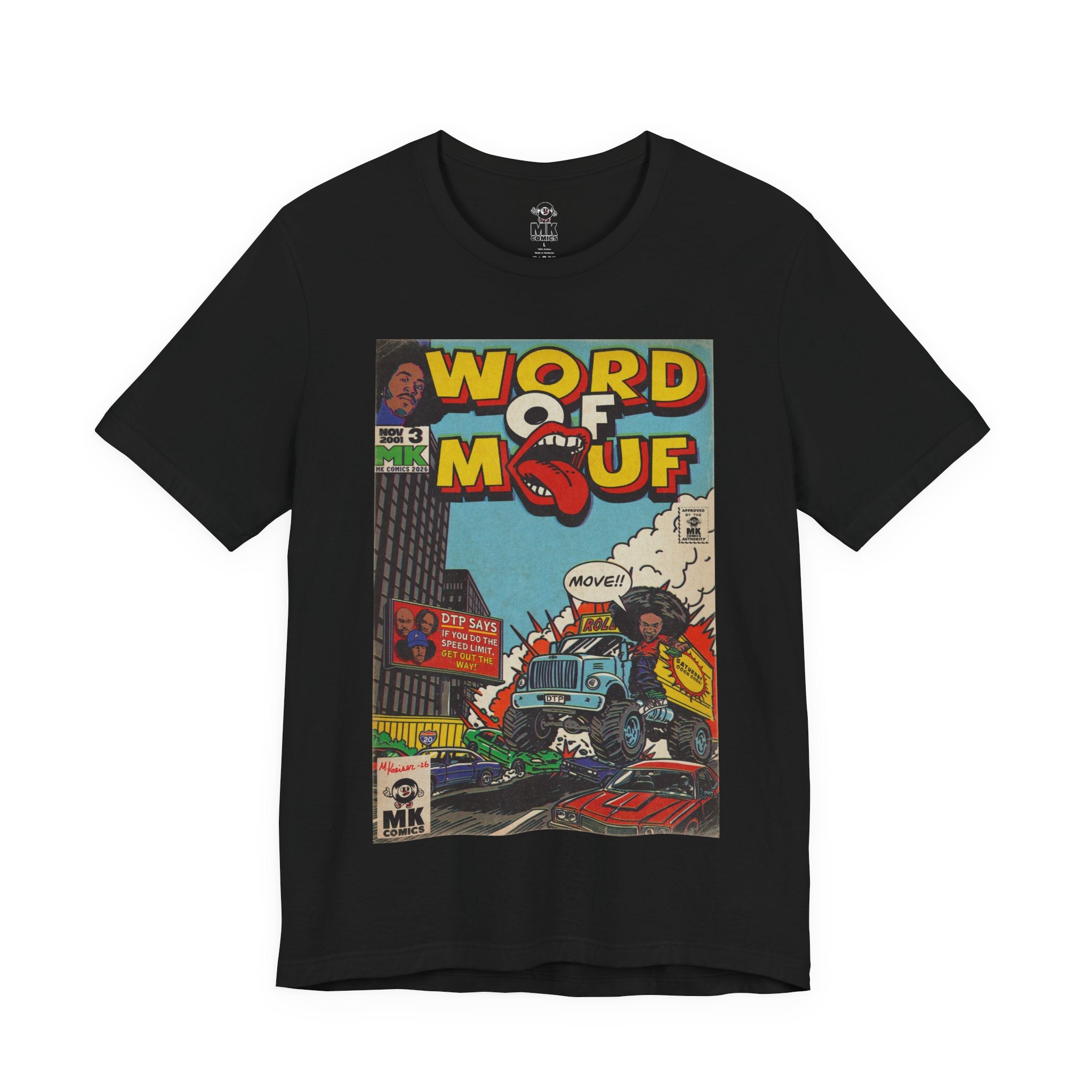 Word of Mouf - Unisex Jersey Short Sleeve Tee