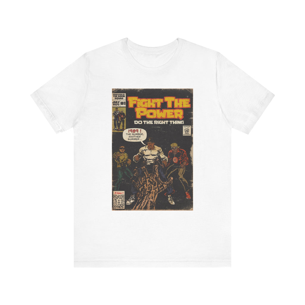 Fight The Power -  Unisex Jersey Short Sleeve Tee