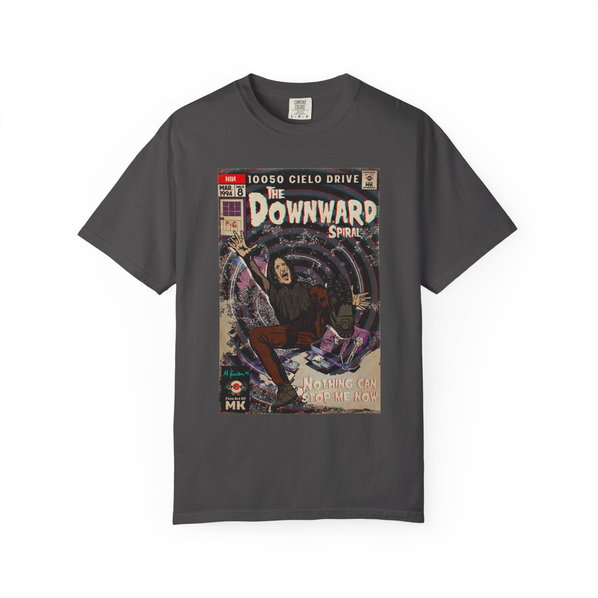 The Downward Spiral - Unisex Comfort Colors T-shirt