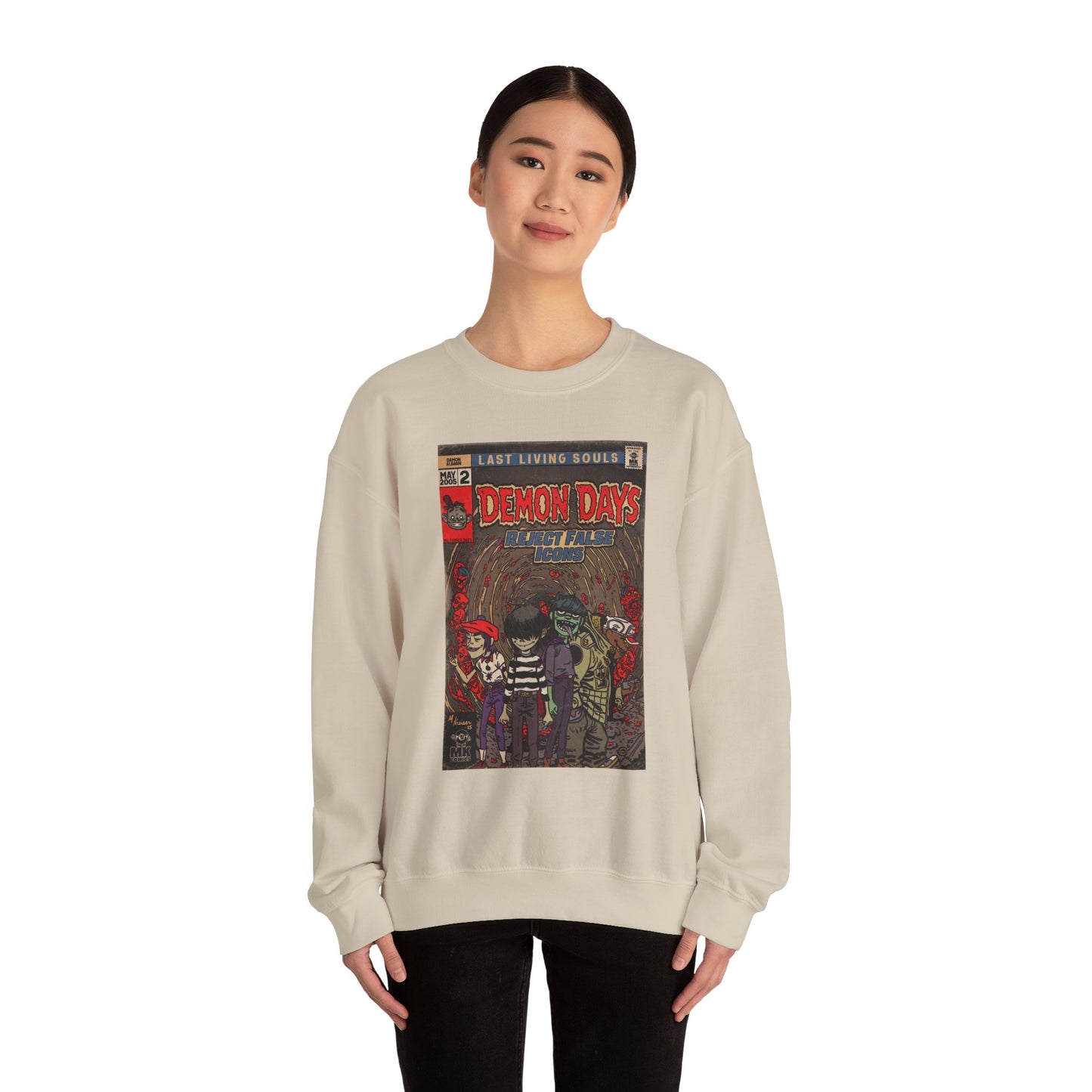 Demon Days - Unisex Heavy Blend™ Crewneck Sweatshirt