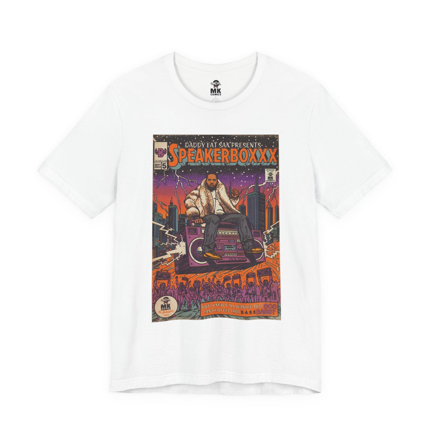 Speaker Boxxx - Unisex Jersey Short Sleeve Tee