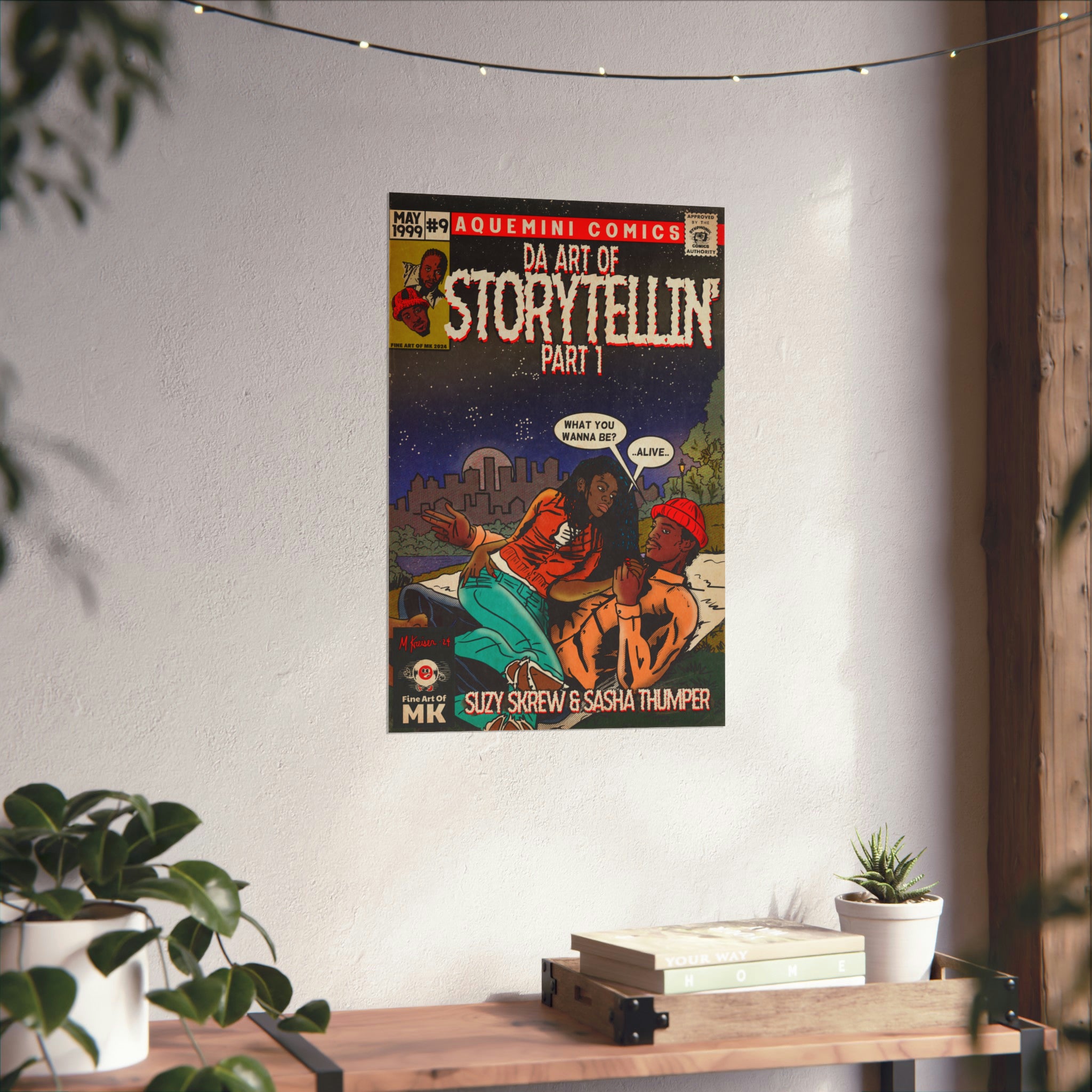 Da Art of Storytellin’ Part 1 - Matte Vertical Poster