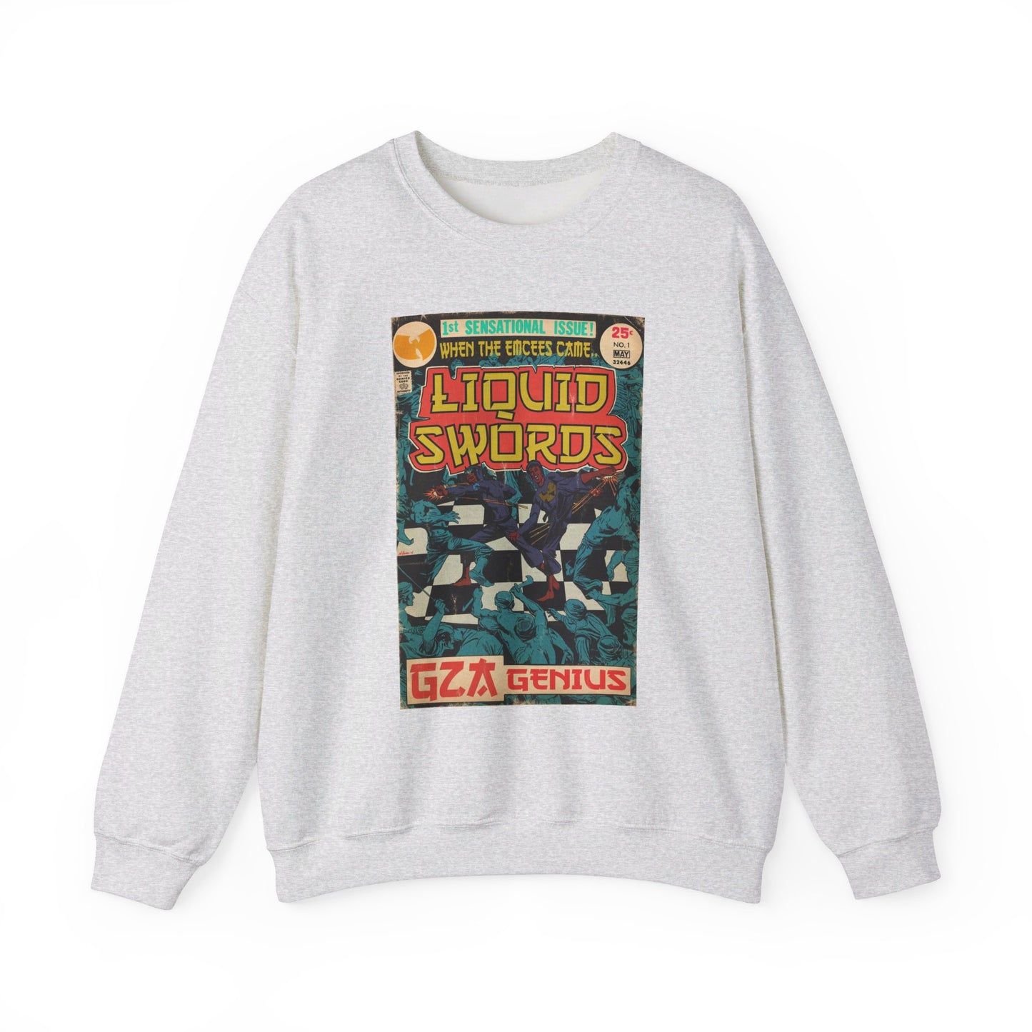 GZA/Genius - Liquid Swords - Unisex Heavy Blend™ Crewneck Sweatshirt