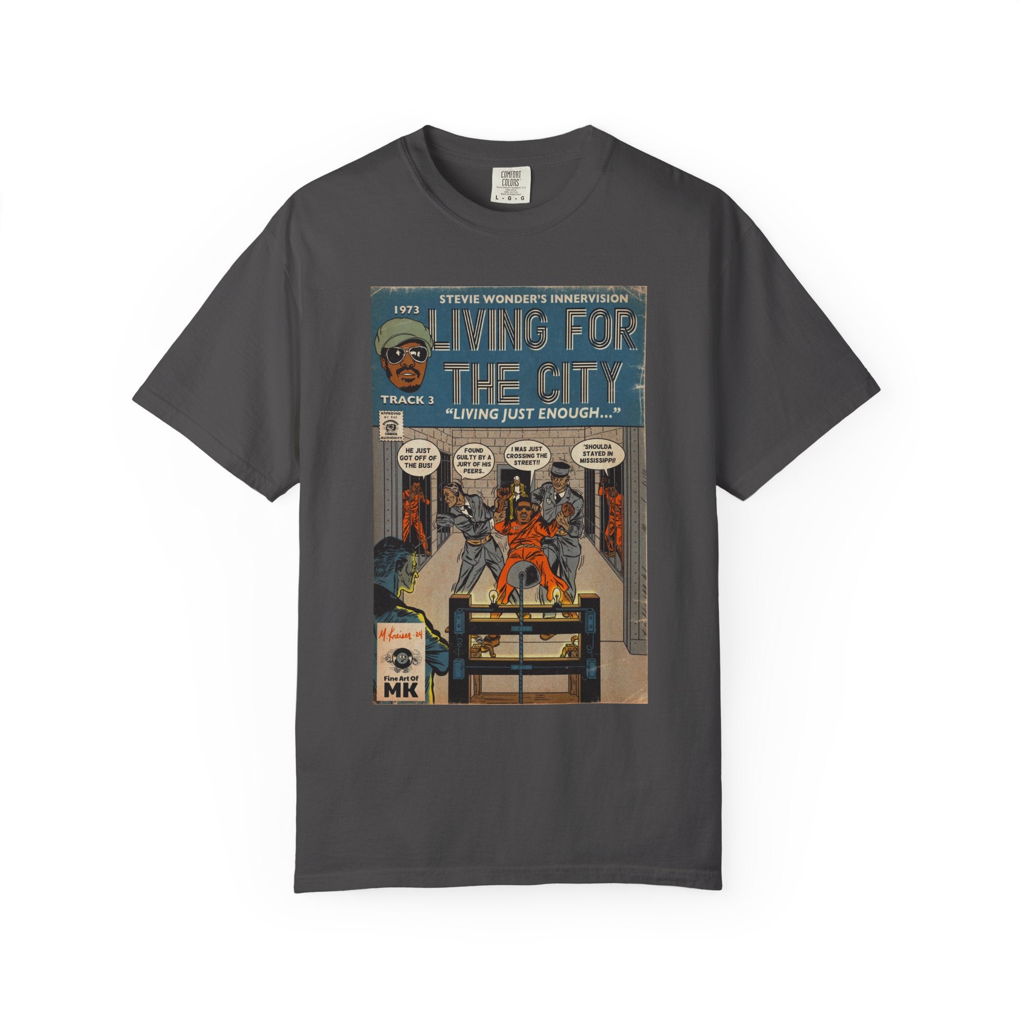 Living For The City - Unisex Comfort Colors T-shirt