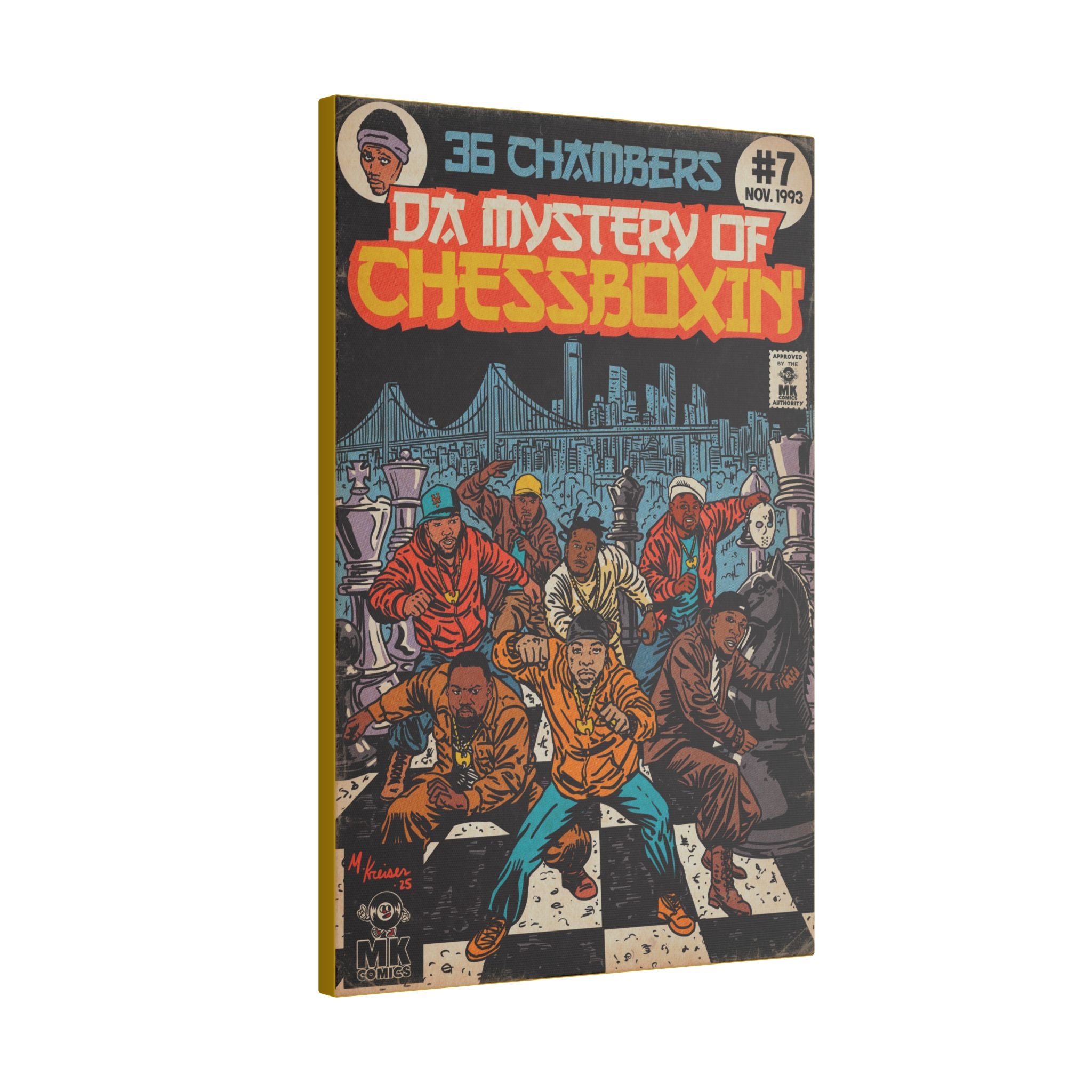Da Mystery of Chessboxin - Matte Canvas, Stretched, 0.75" (Multi-Size)