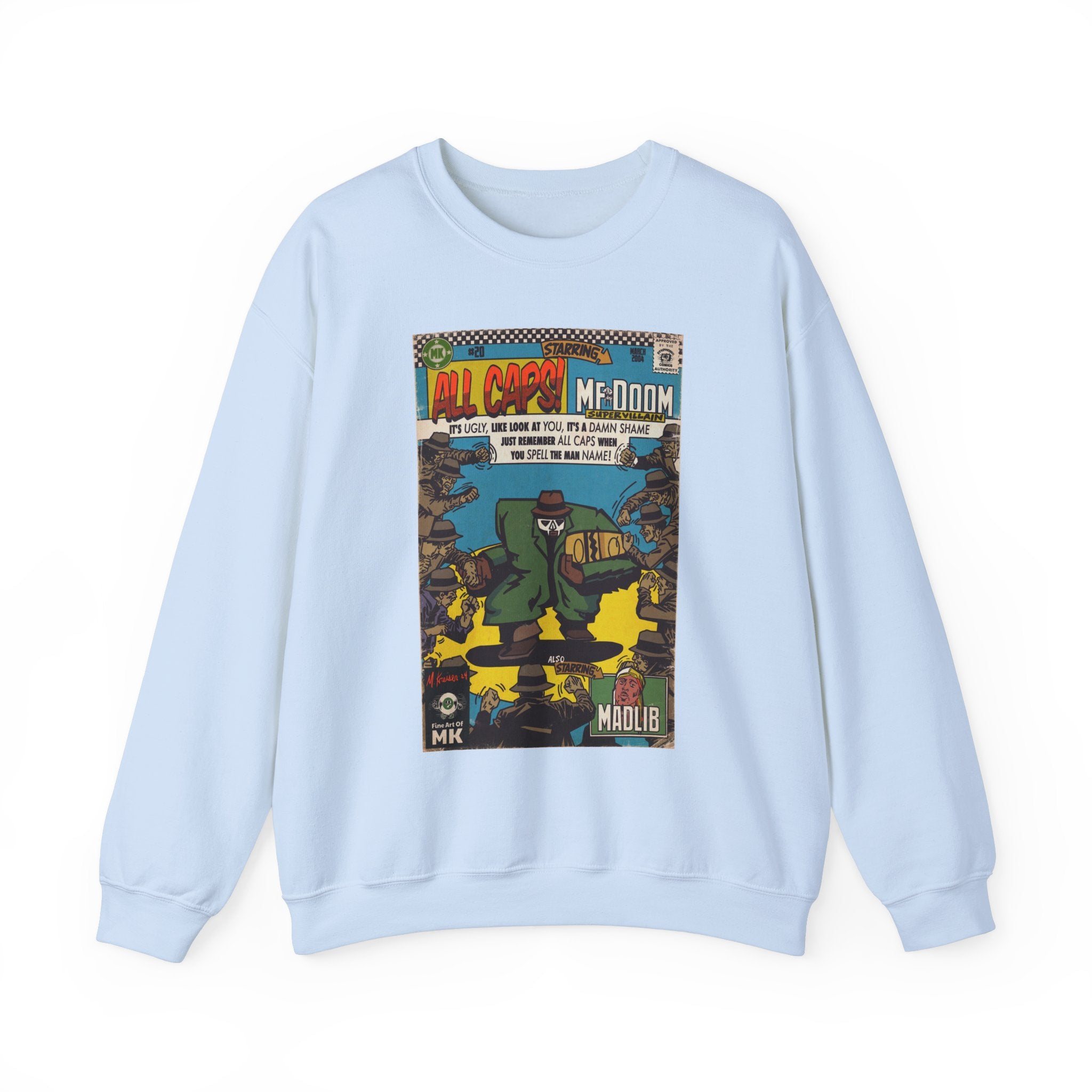 All Caps - Unisex Heavy Blend™ Crewneck Sweatshirt