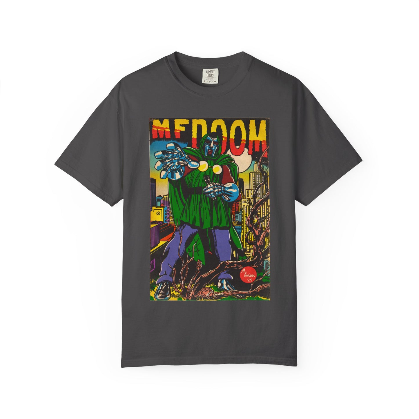 DOOM Comic Book Art - Unisex Comfort Colors T-shirt