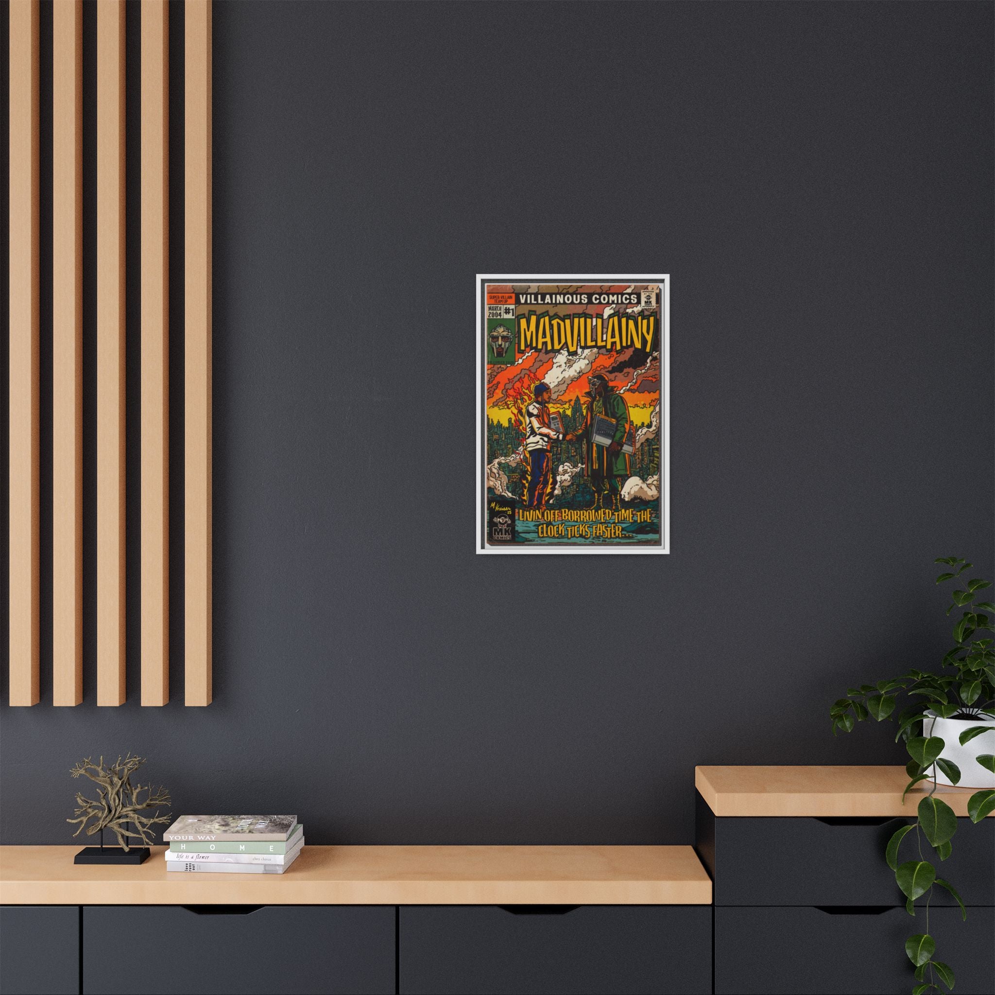 Madvillainy - Matte Canvas, Framed (Multi-color)
