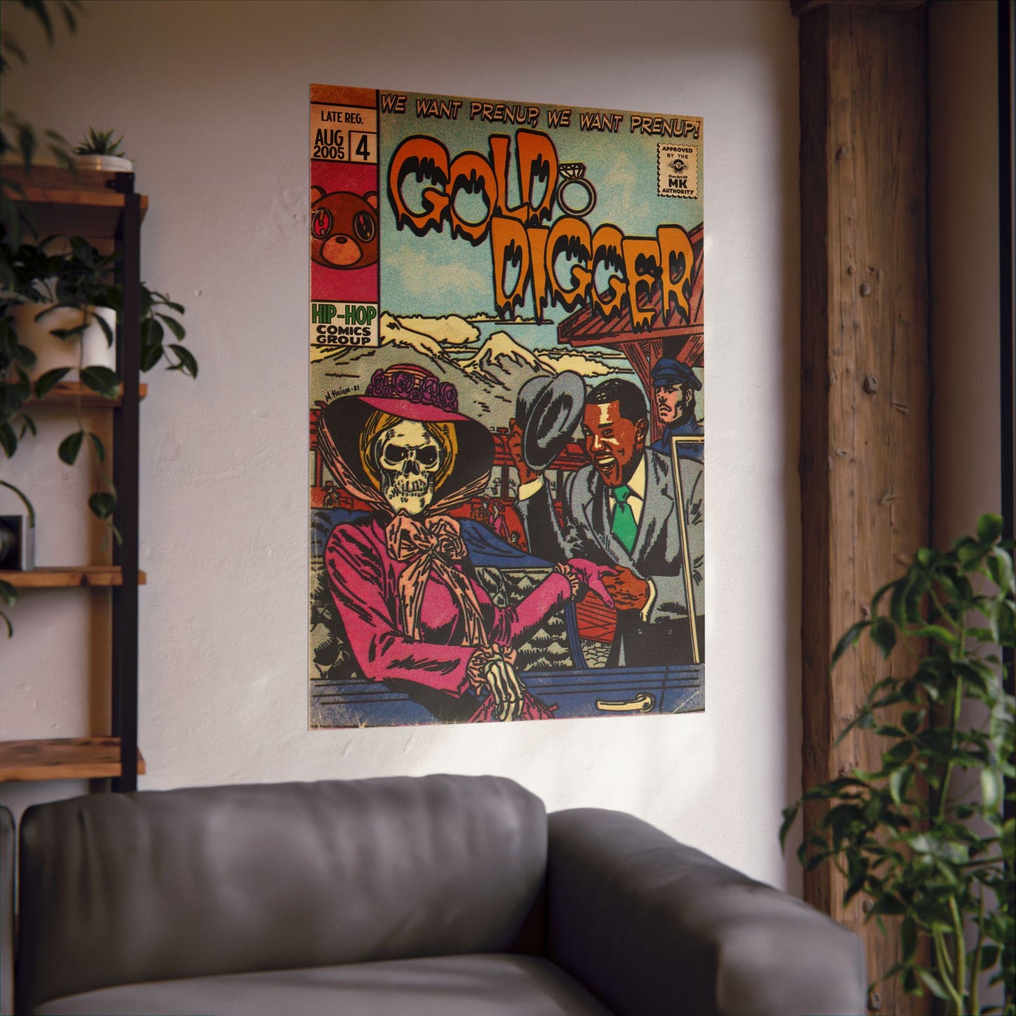 Gold Digger - Matte Vertical Posters