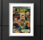 Jump Around -  Vertical Matte Poster