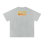 Off the Wall - Snow Washed Oversized Cotton T-Shirt