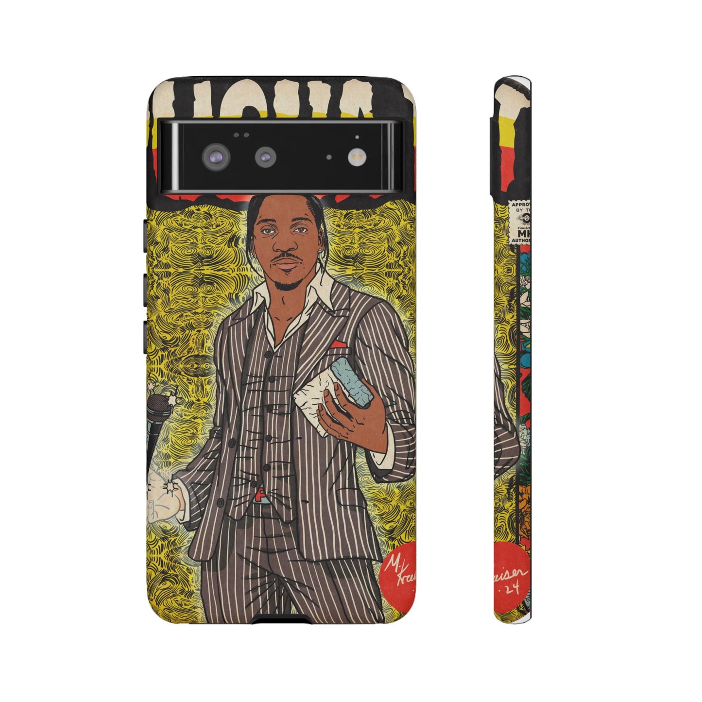 Pusha T - Comic Book Art - Tough Phone Cases