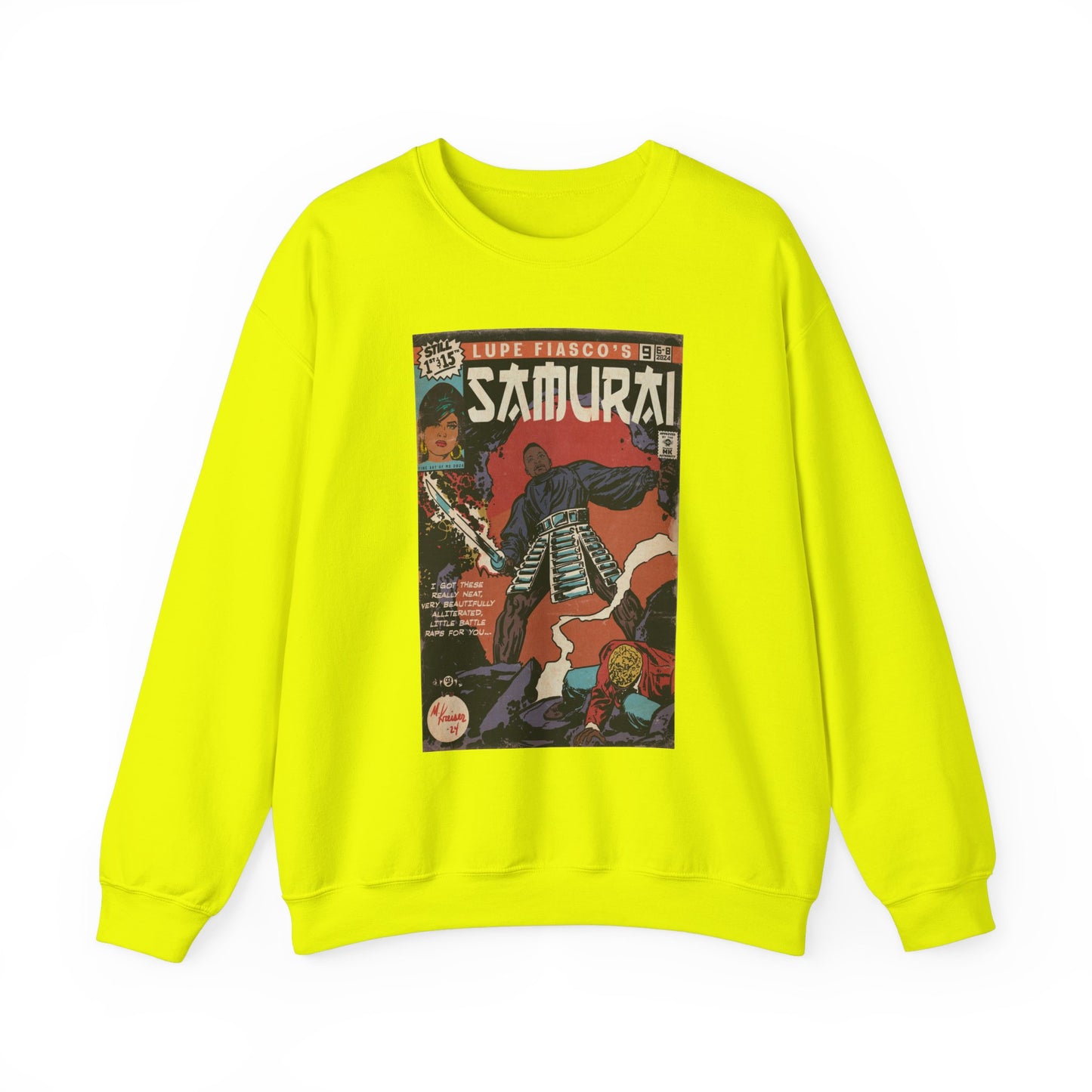 Samurai Unisex Heavy Blend™ Crewneck Sweatshirt