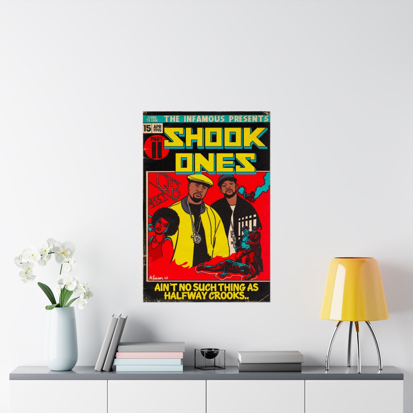 Shook Ones - Matte Vertical Posters