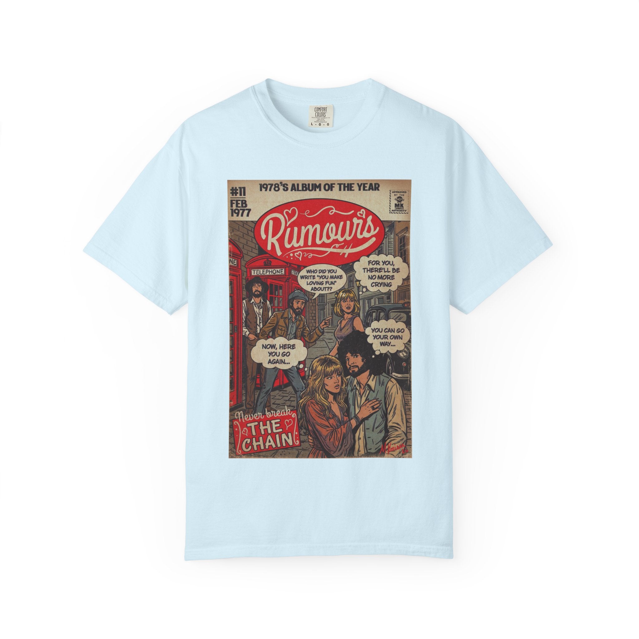 Rumours - Unisex Comfort Colors T-shirt