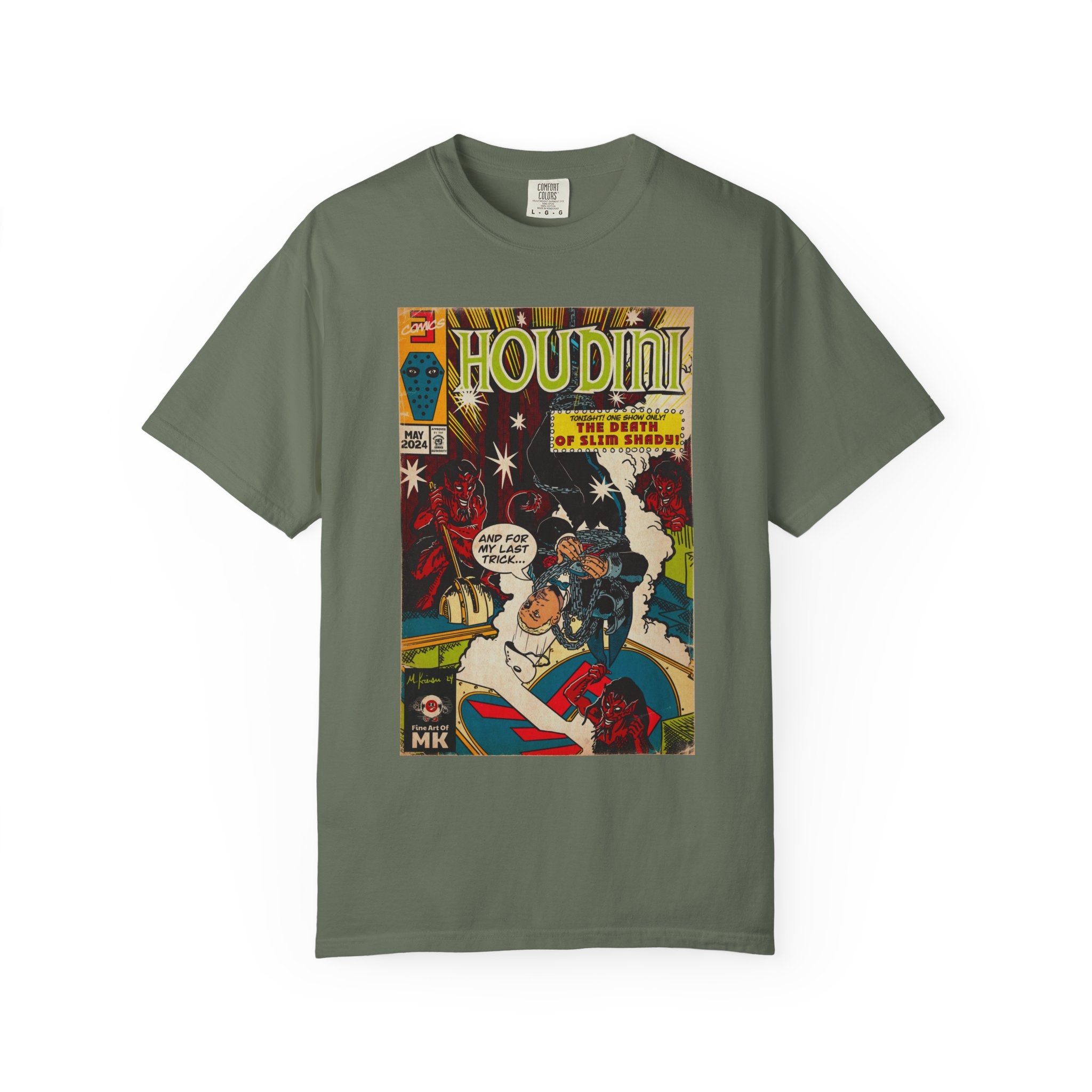 Houdini - Unisex Comfort Colors T-shirt