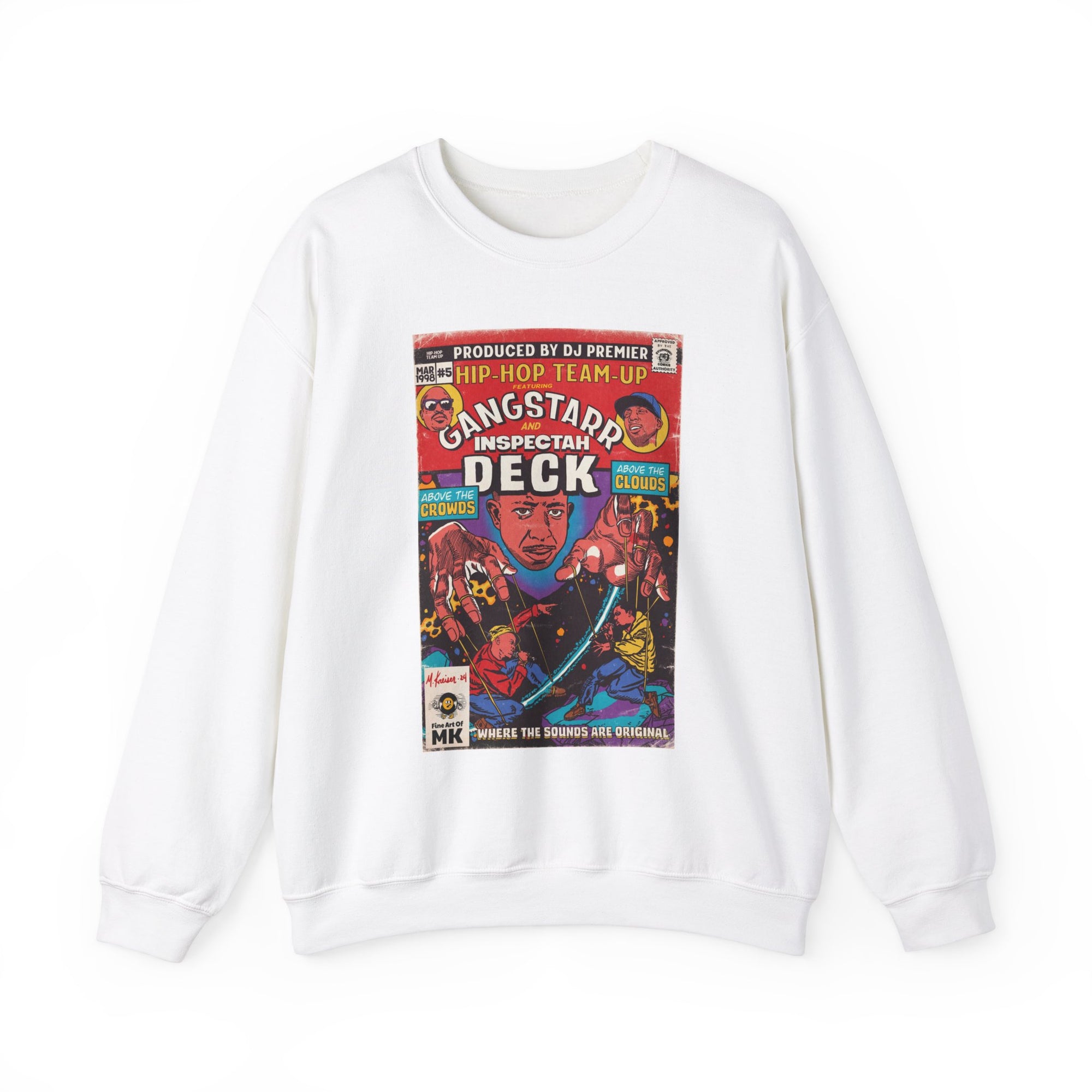 Above The Clouds - Unisex Heavy Blend™ Crewneck Sweatshirt