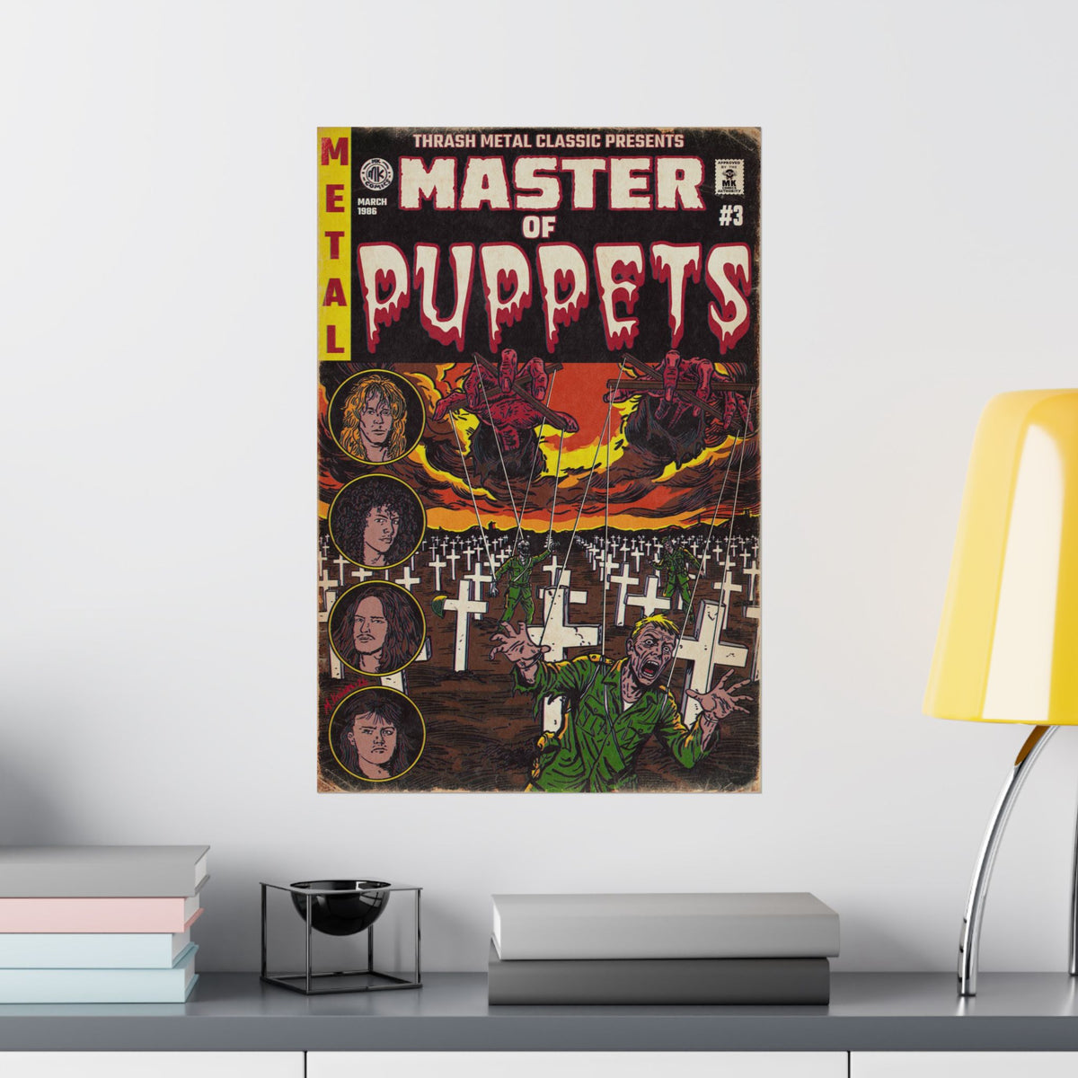 Master of Puppets - Matte Vertical Posters