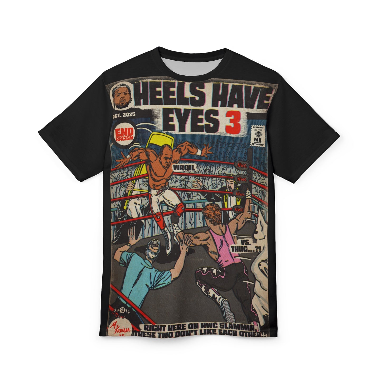 Heels Have Eyes 3 - Unisex Cut & Sew Tee (AOP)