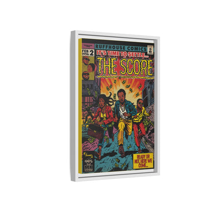 The Score - Matte Canvas, Framed (Multi-color)