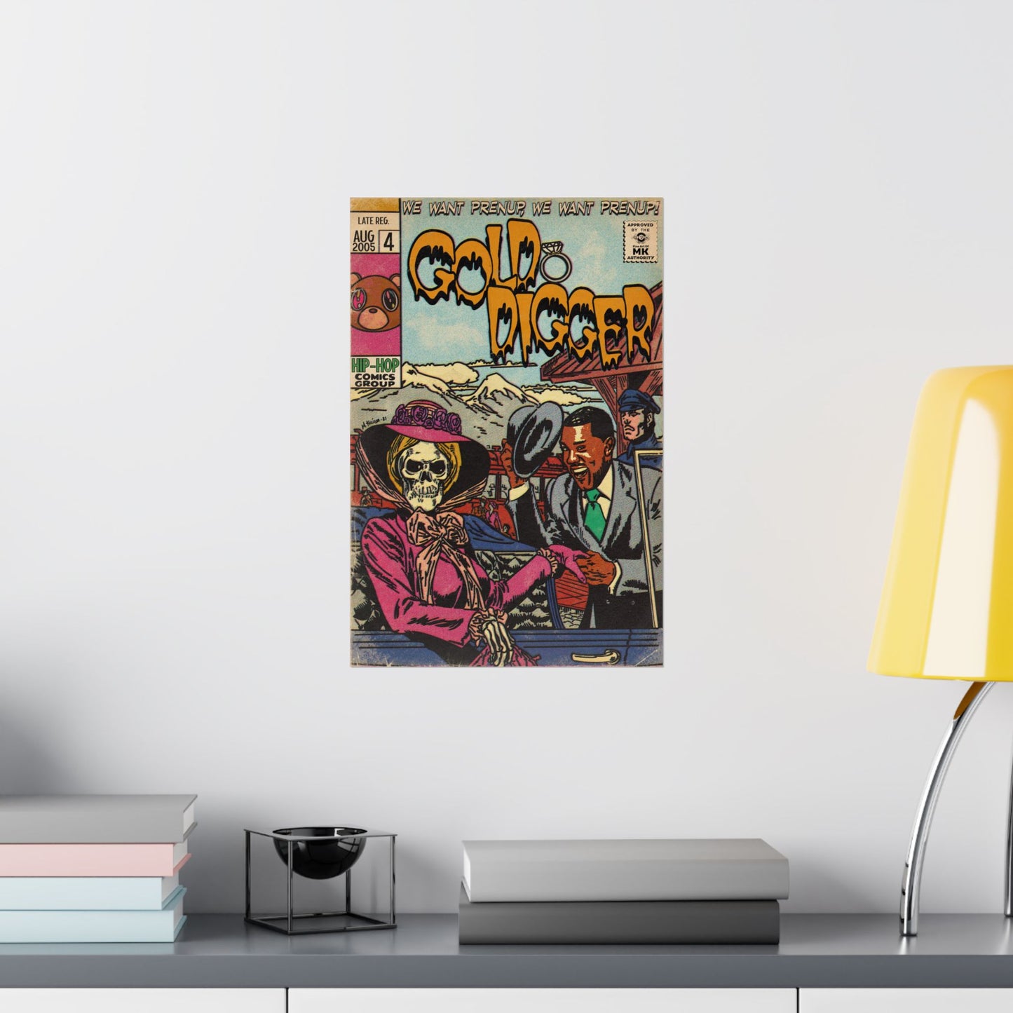 Gold Digger - Matte Vertical Posters