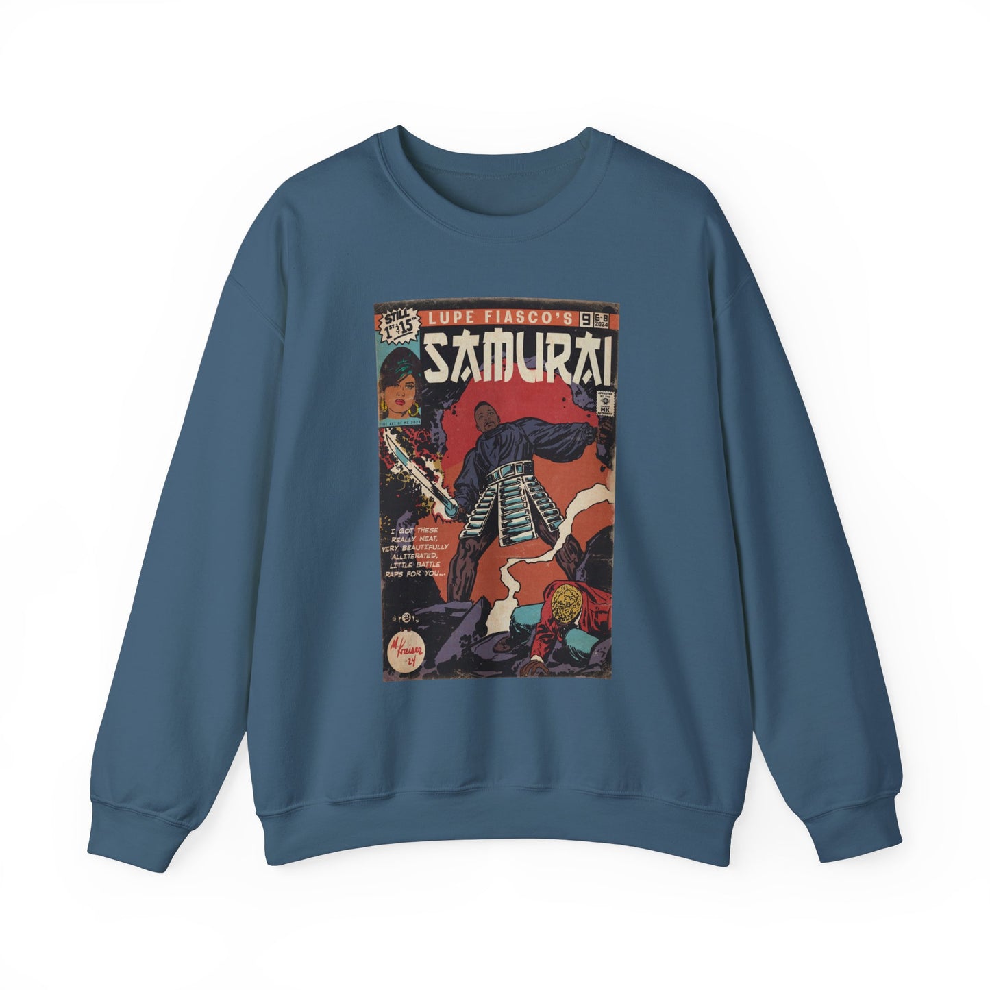 Samurai Unisex Heavy Blend™ Crewneck Sweatshirt