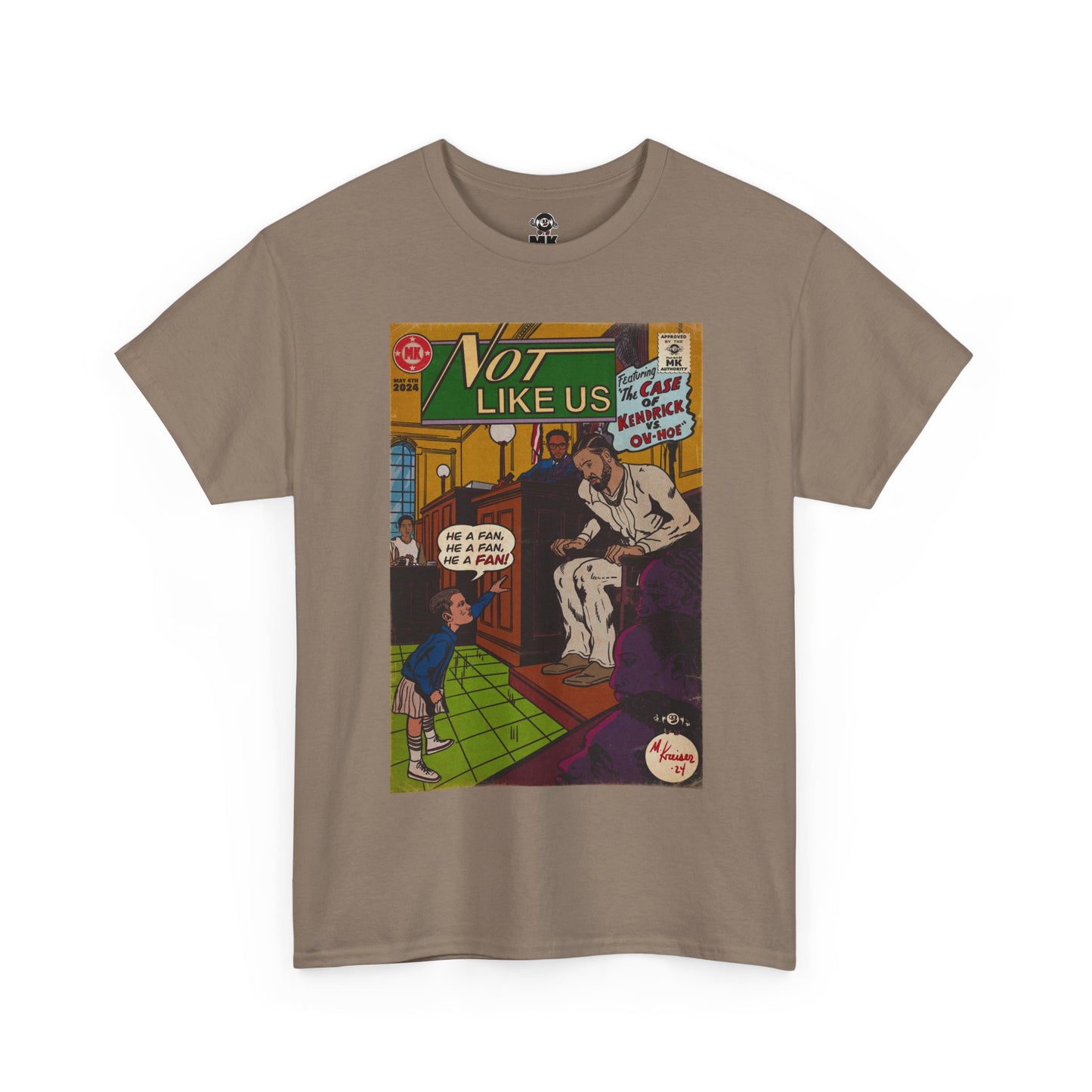 Not Like Us - MK Classic - Unisex Heavy Cotton Tee