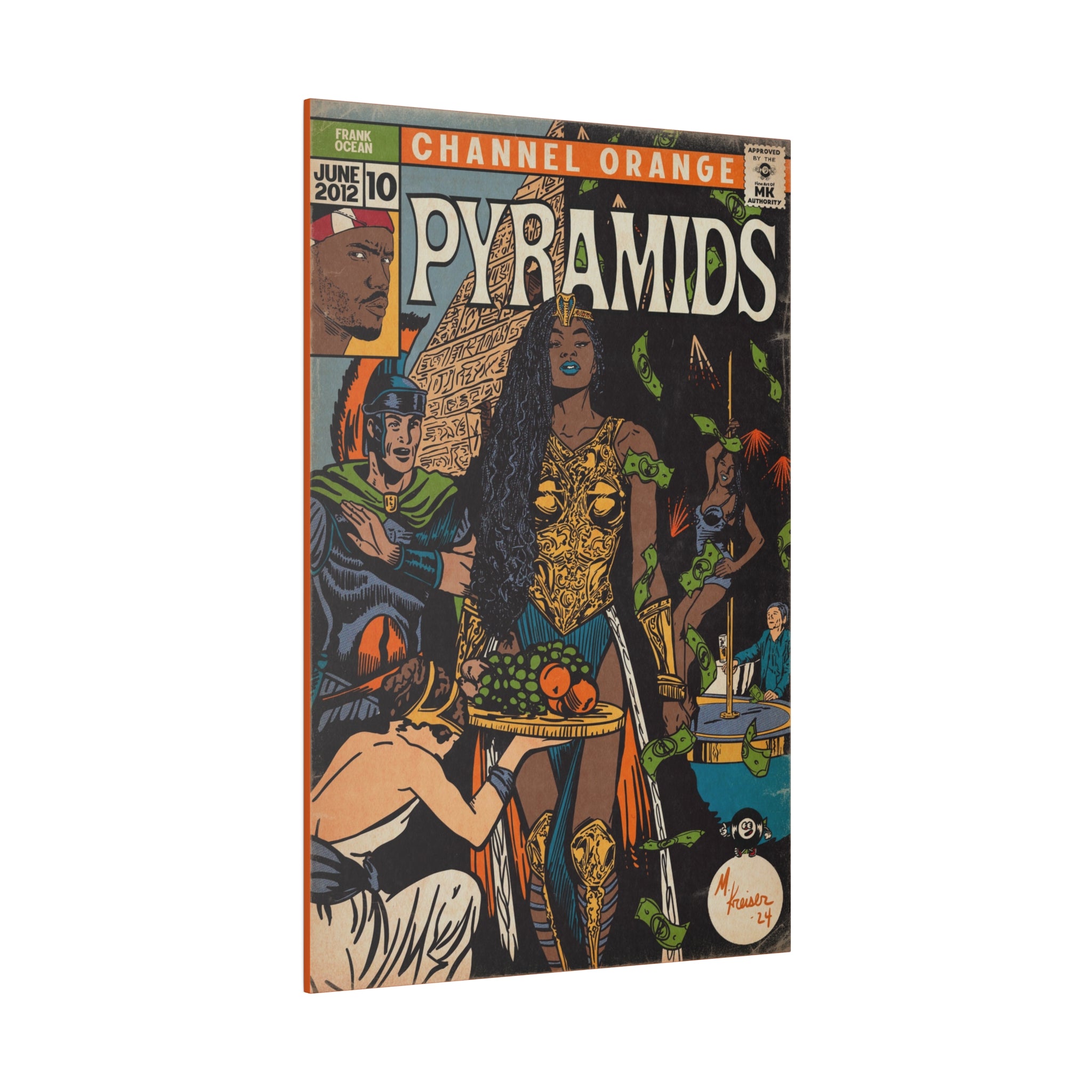 Pyramids - Matte Canvas, Stretched, 0.75"