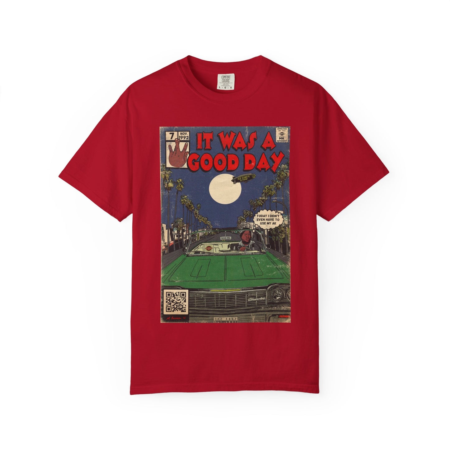 Ice Cube - It Was a Good Day - Unisex Comfort Colors T-shirt
