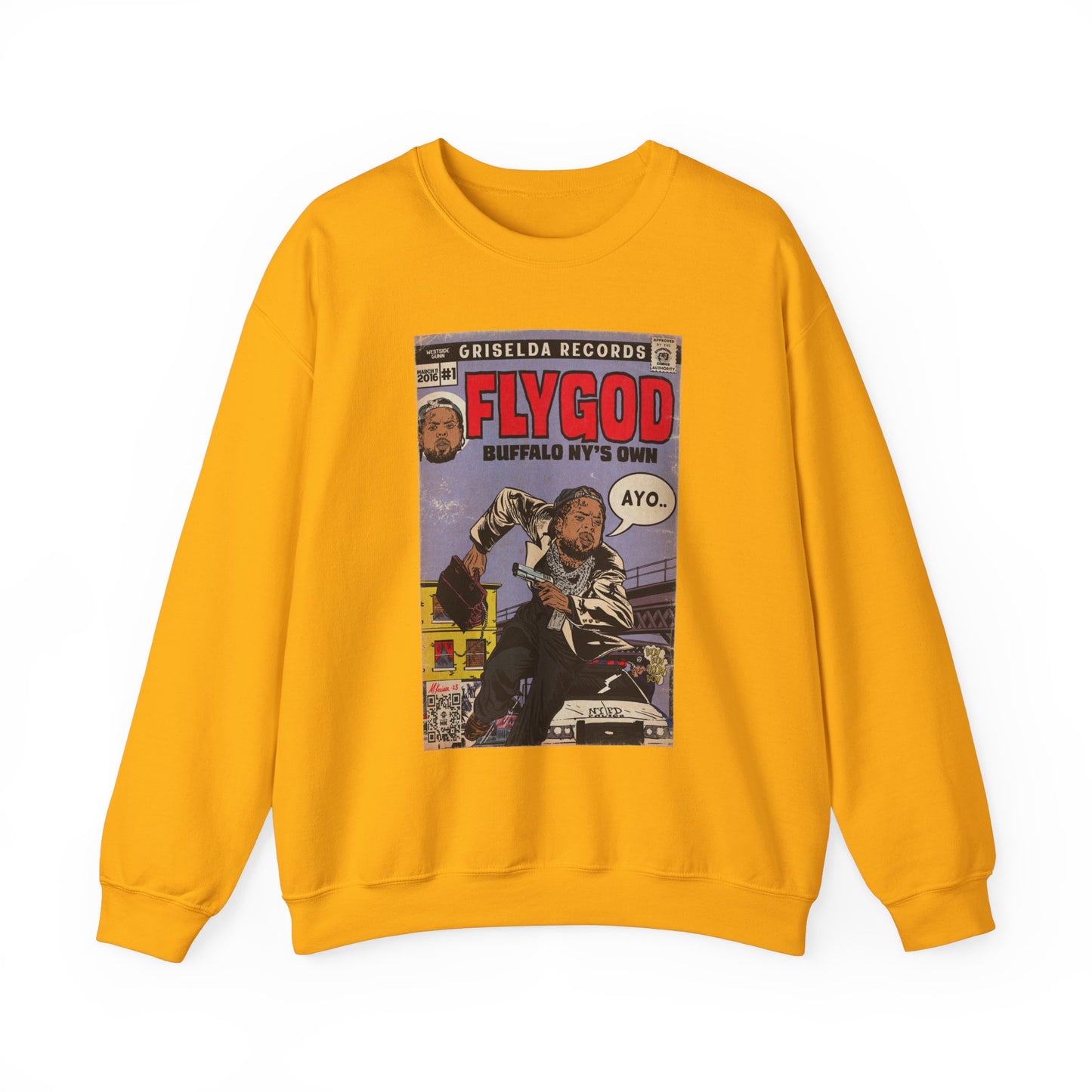 Westside Gunn - Flygod - Unisex Heavy Blend™ Crewneck Sweatshirt