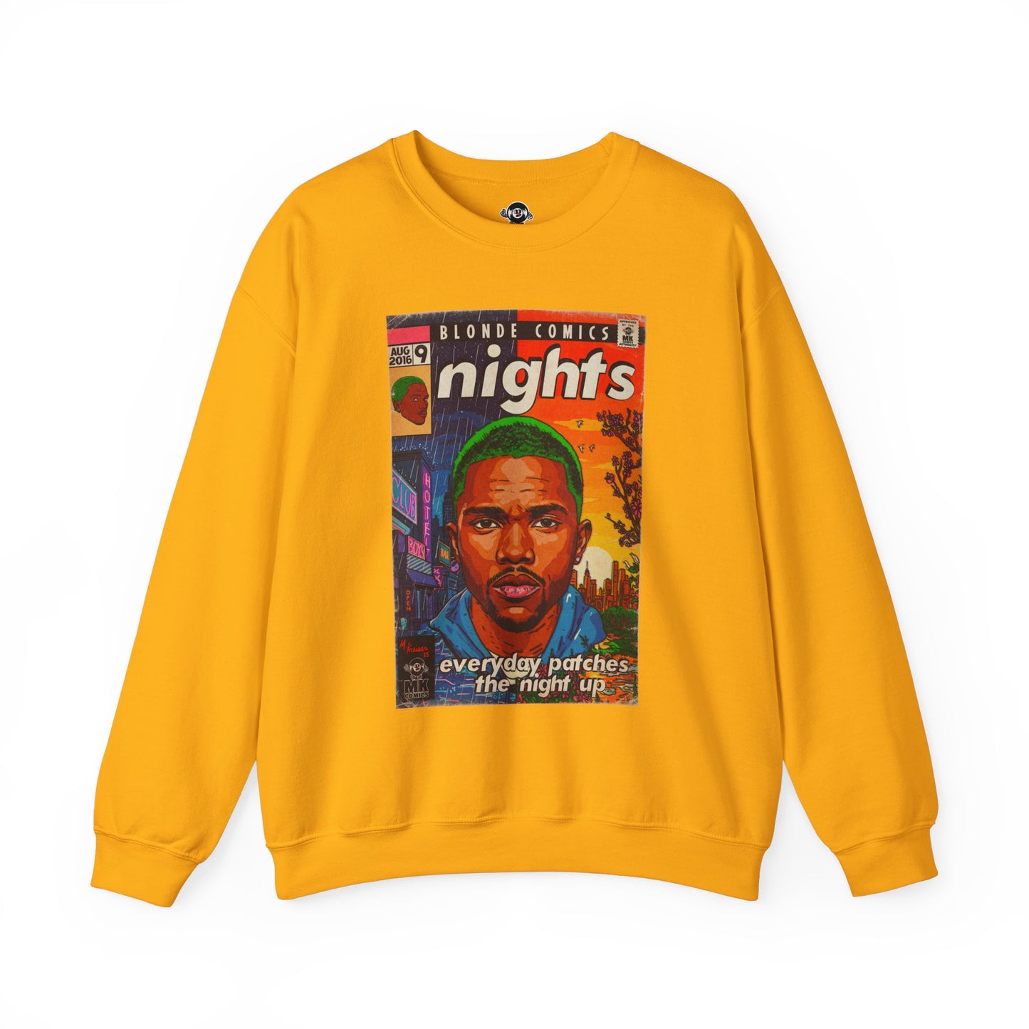 Frank Ocean -Nights - Unisex Heavy Blend™ Crewneck Sweatshirt