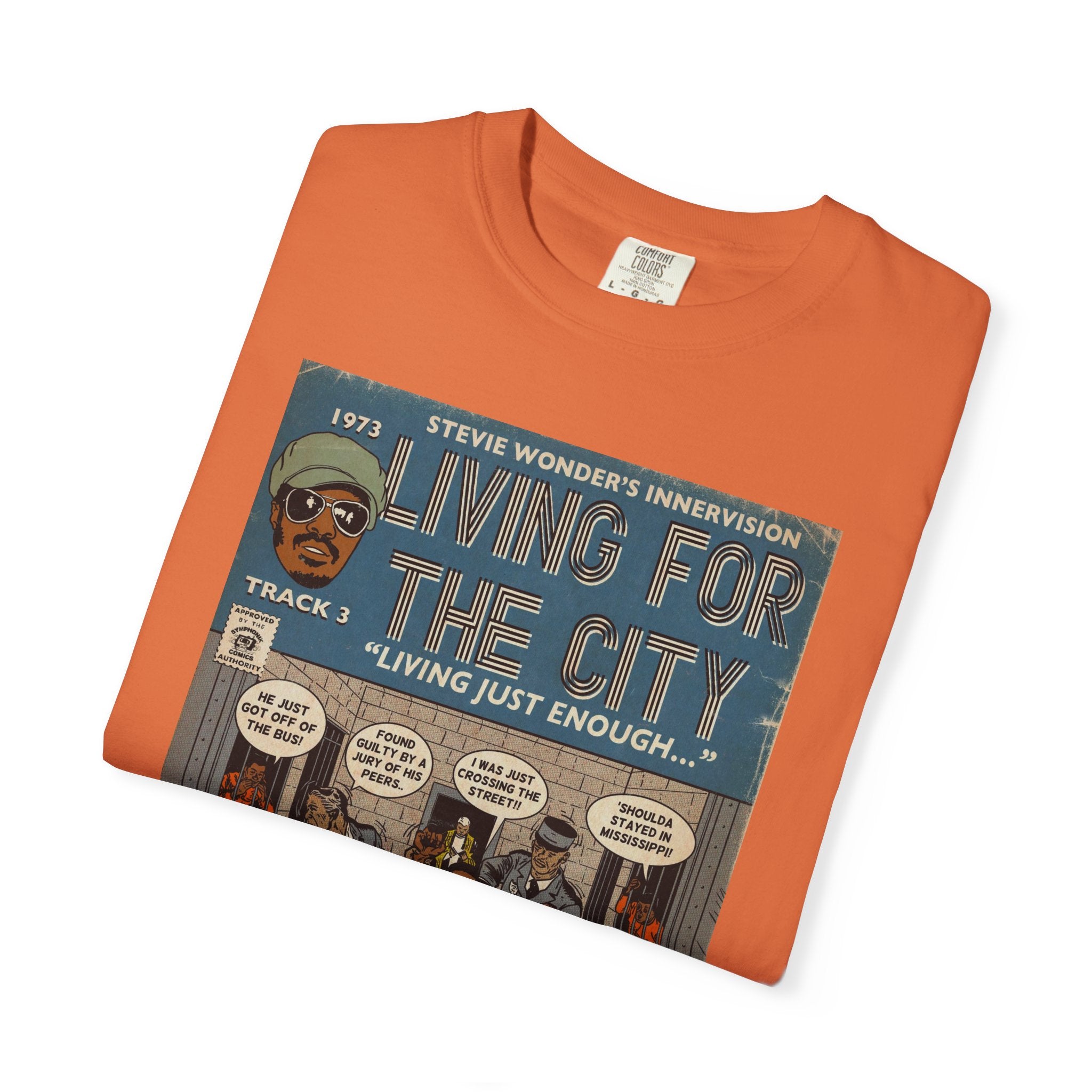 Living For The City - Unisex Comfort Colors T-shirt