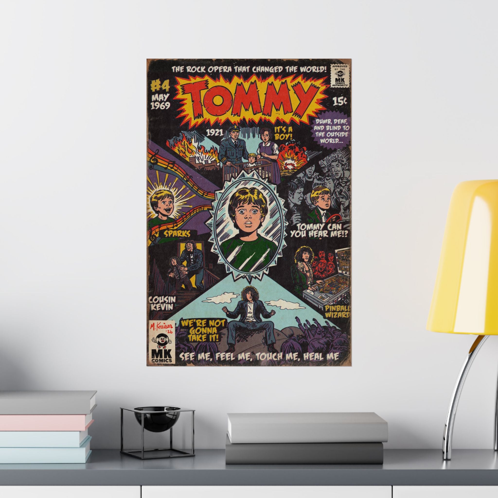 Tommy - Matte Vertical Posters