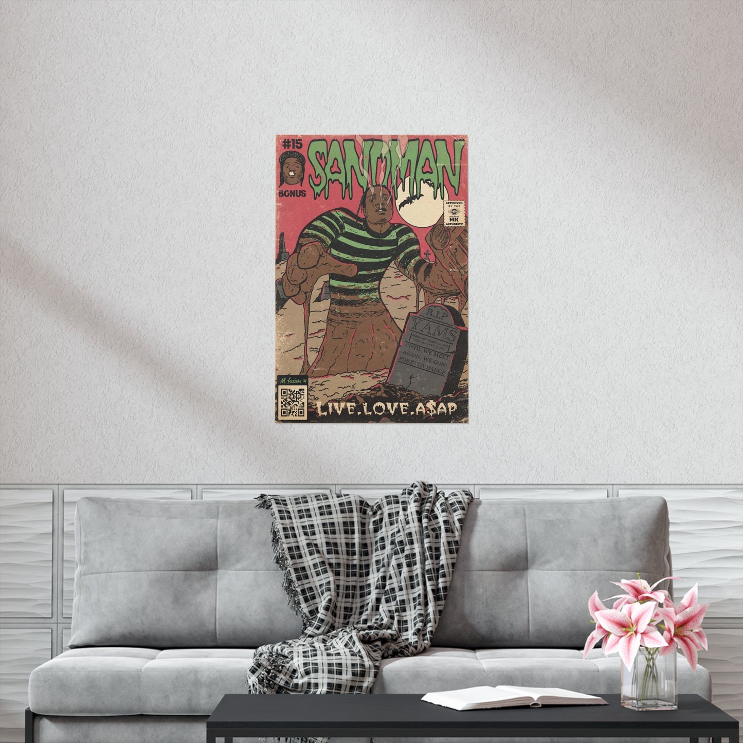 ASAP Rocky - Sandman - Vertical Matte Poster