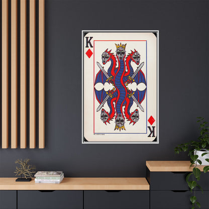 King Geedorah - Matte Canvas, Framed (Multi-color)