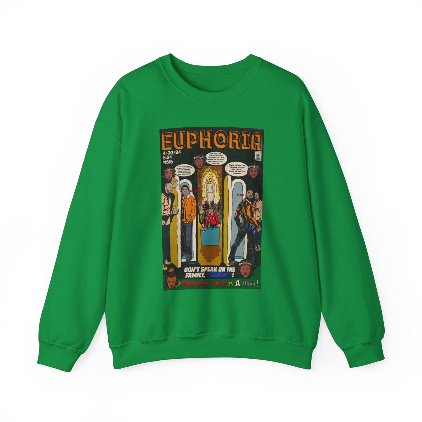 Kendrick Lamar - Euphoria - Unisex Heavy Blend™ Crewneck Sweatshirt
