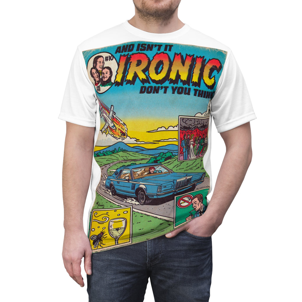 Ironic - Unisex Cut & Sew Tee (AOP)
