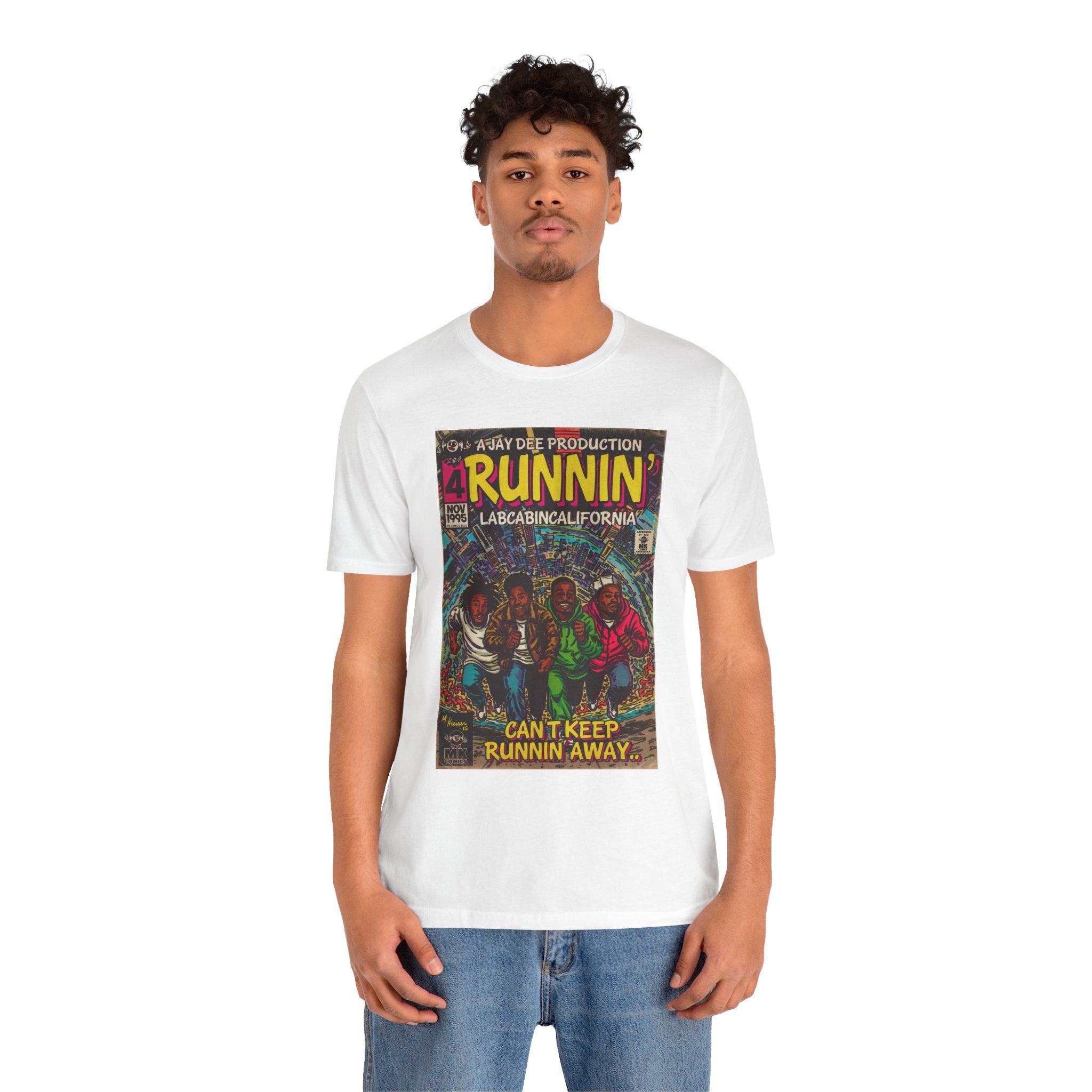 Runnin' - Unisex Jersey Short Sleeve Tee