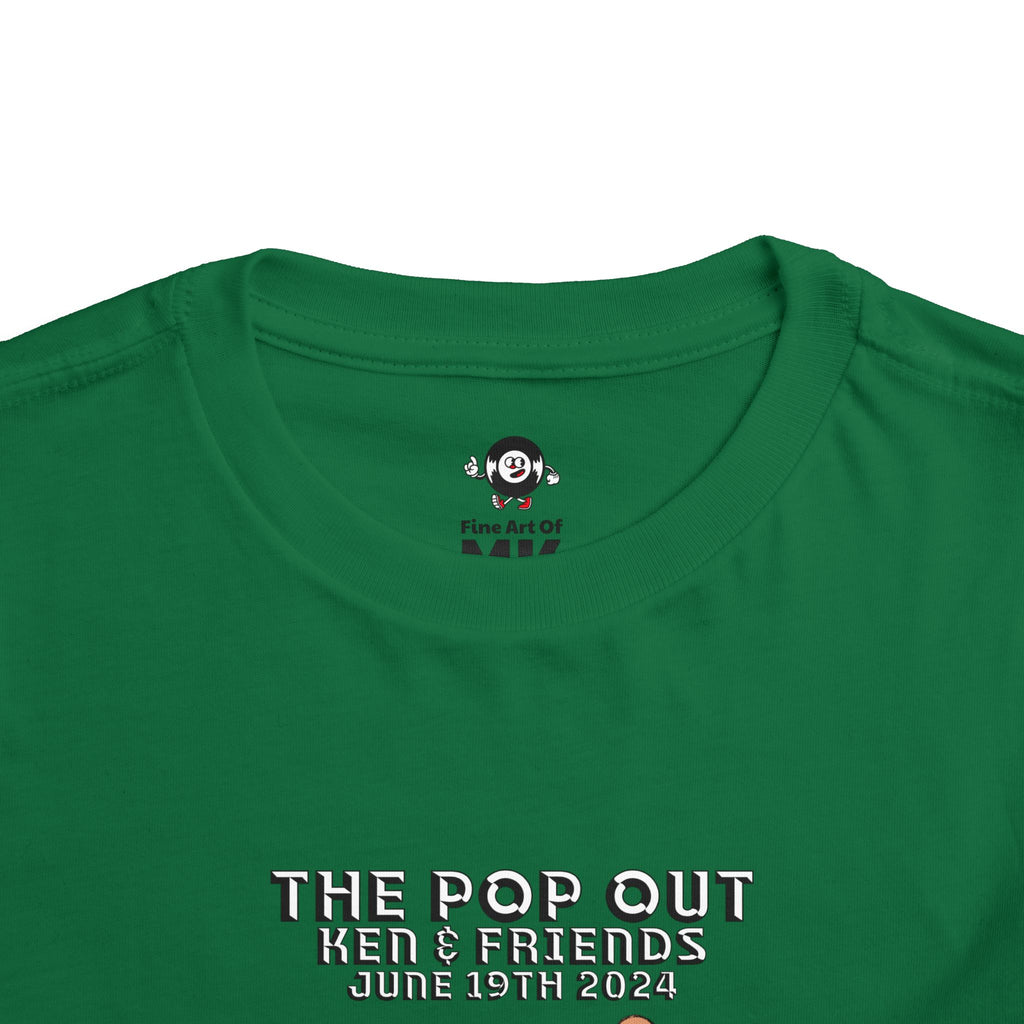 The Pop Out - Toddler Short Sleeve Tee