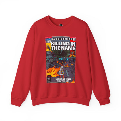 Rage - Killing In the Name - Unisex Heavy Blend™ Crewneck Sweatshirt