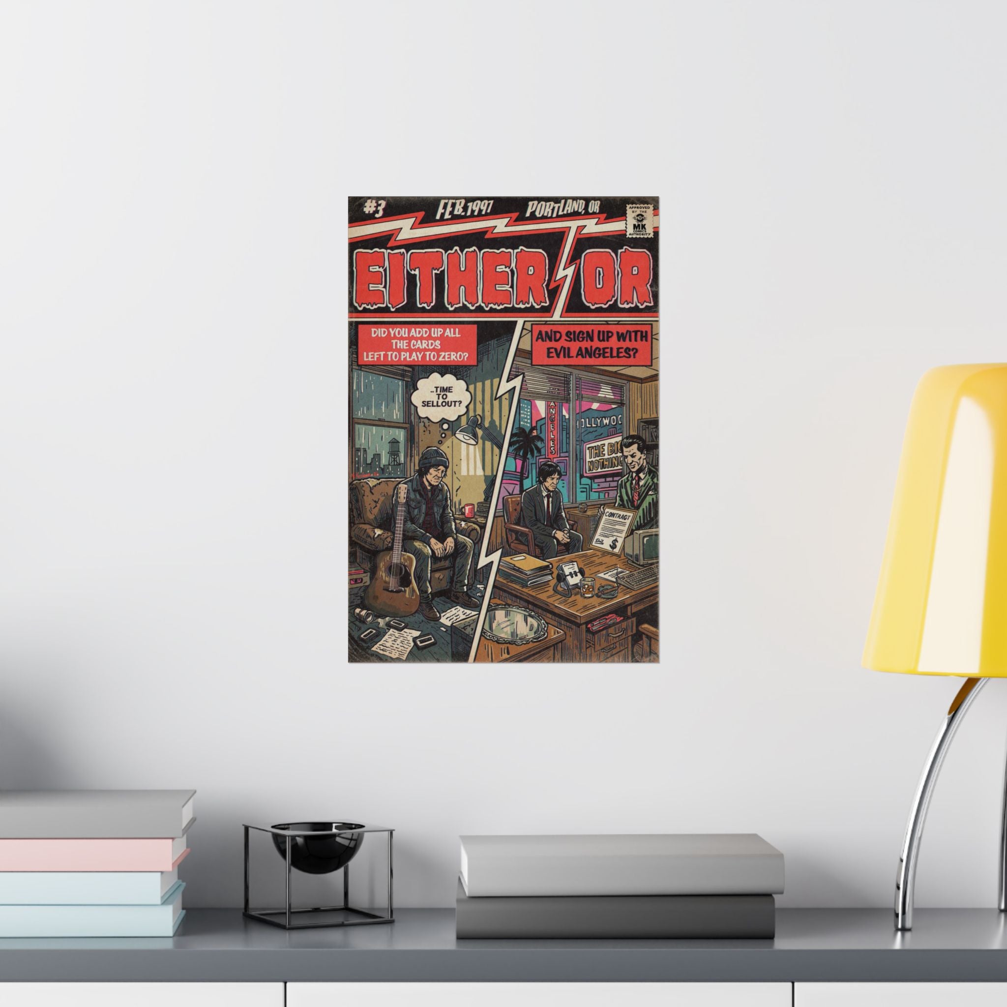 Either/Or - Matte Vertical Posters