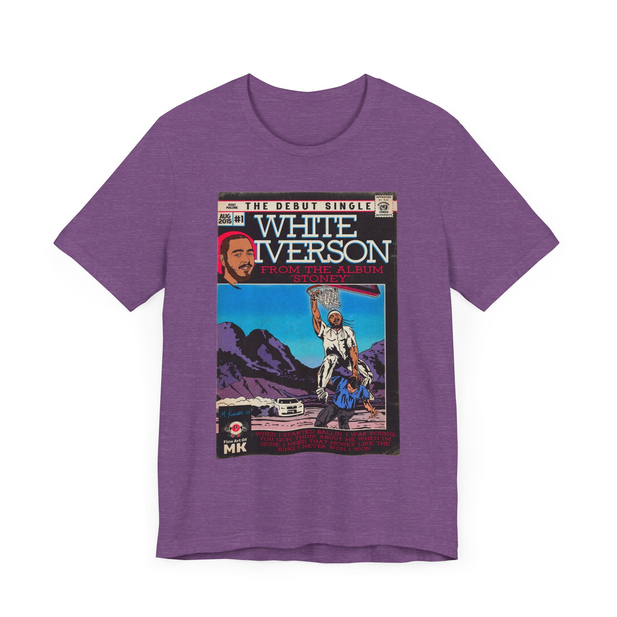 White Iverson -  Unisex Jersey Short Sleeve Tee