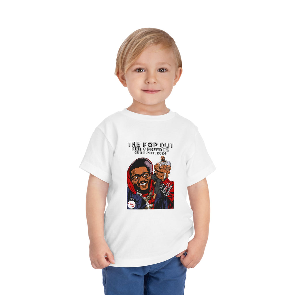 The Pop Out - Toddler Short Sleeve Tee