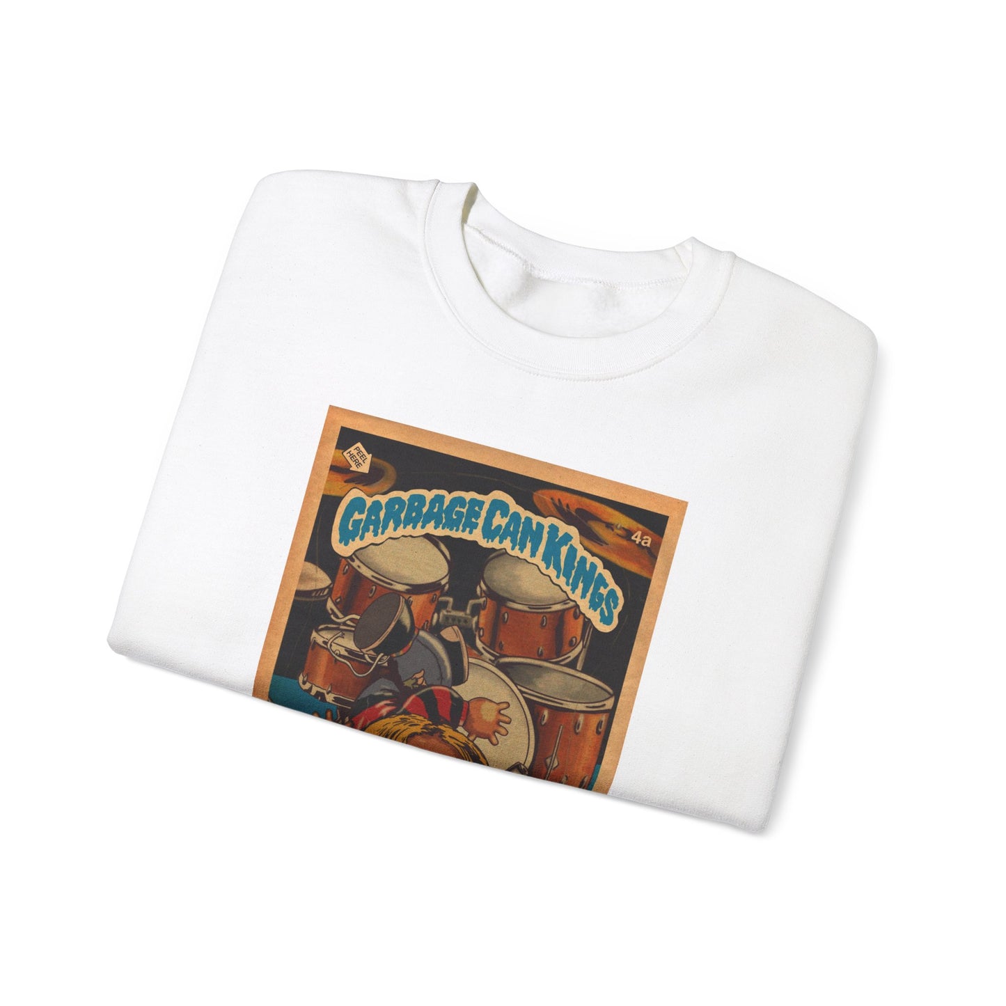 Hurt KURDT - Garbage Can Kings - Nirvana - Unisex Heavy Blend™ Crewneck Sweatshirt