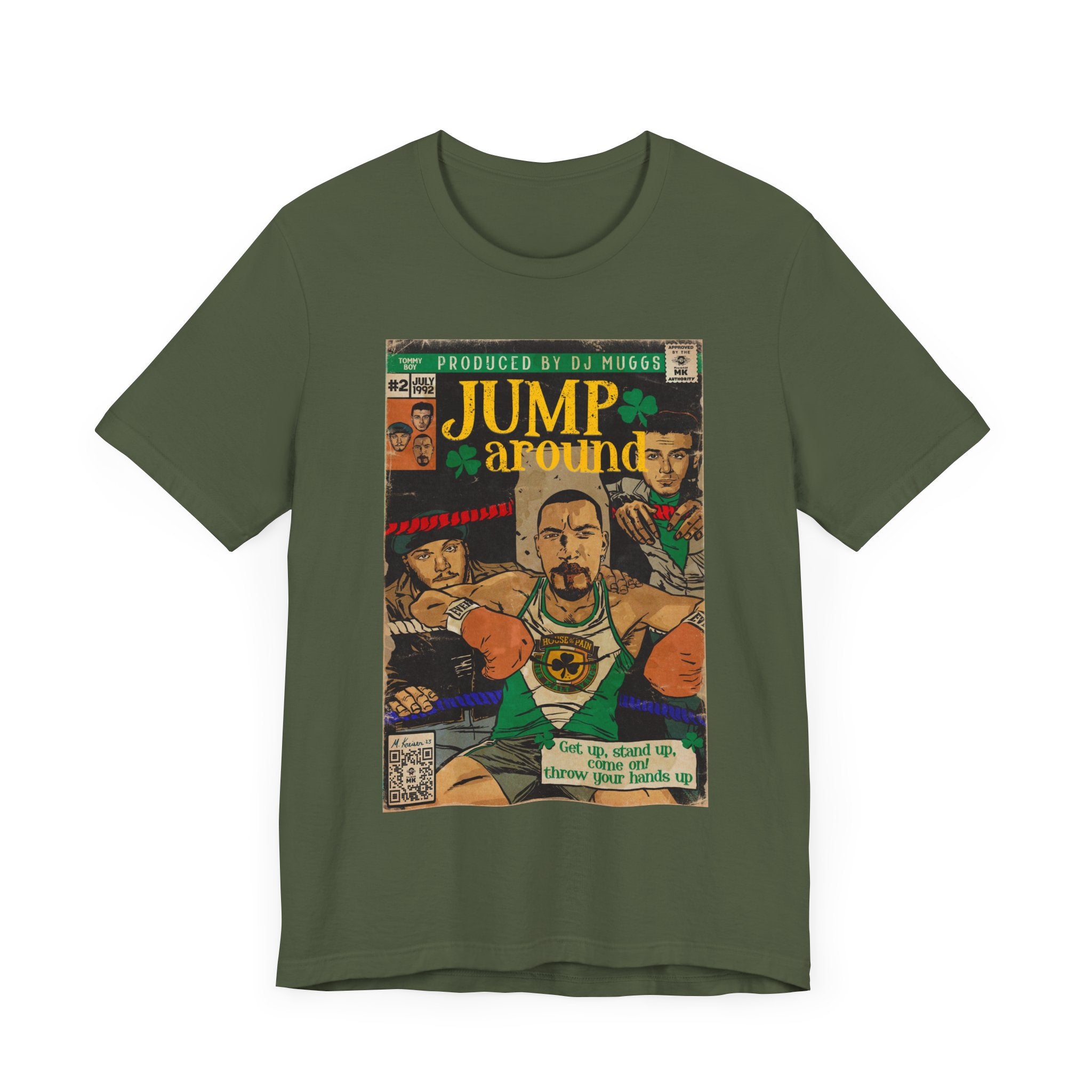 Jump Around -  Unisex Jersey Short Sleeve Tee
