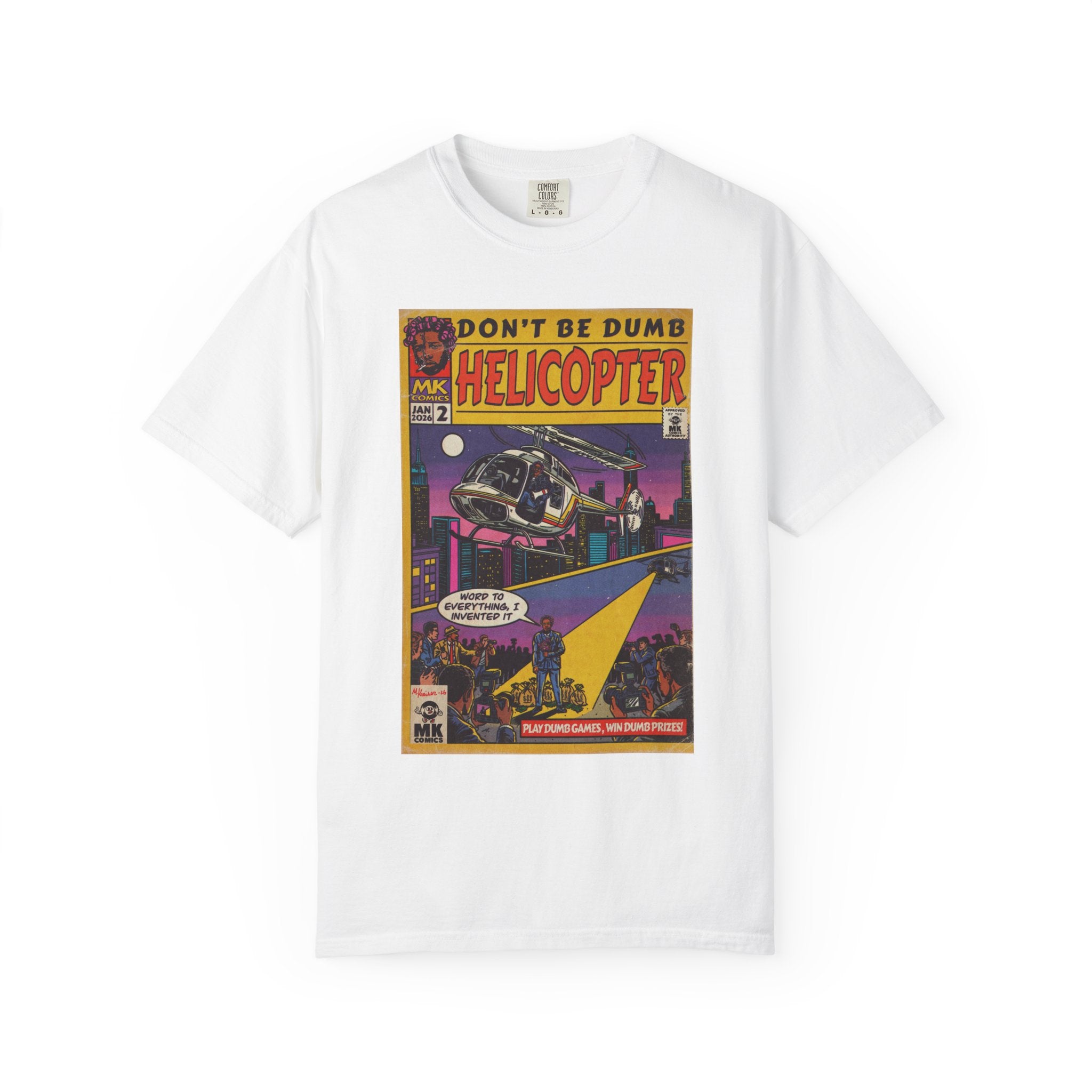 Helicopter - Unisex Comfort Colors T-shirt