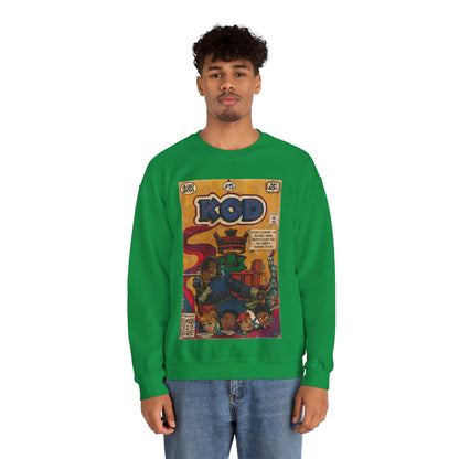 J.Cole - KOD - Unisex Heavy Blend™ Crewneck Sweatshirt